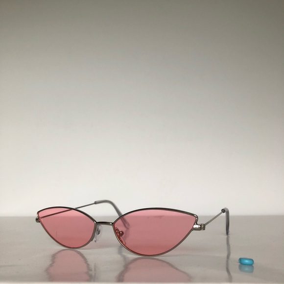 Half Frame Half Rimless Sunglasses - Picture 2 of 5